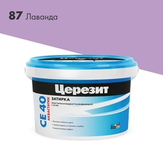 СЕ 40/2 Затирка до 10мм, лаванда 87