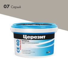 СЕ 40/2 Затирка до 10мм, серый 07
